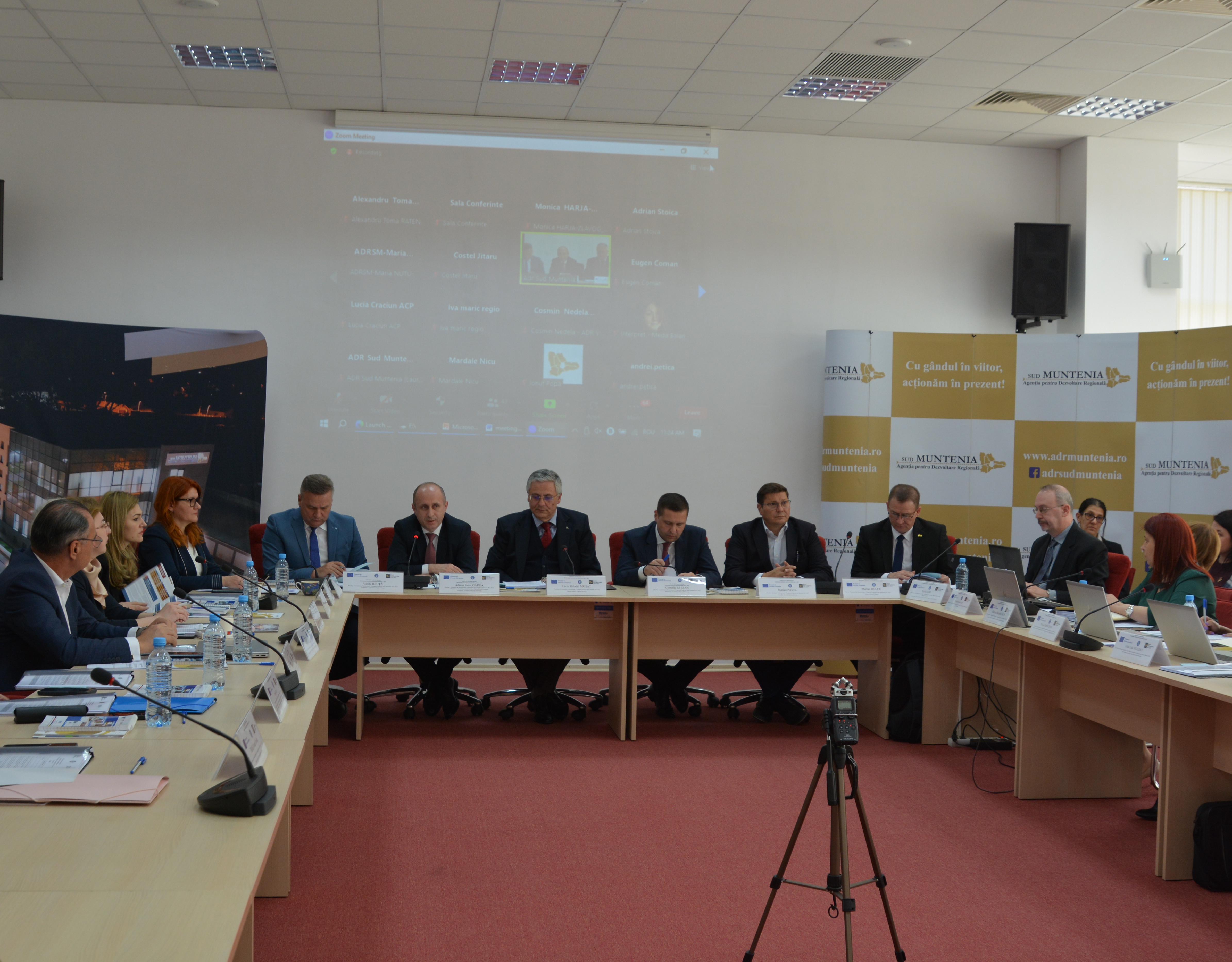 Reuniunea extraordinară a Comitetului de Monitorizare a Programului Regional Sud-Muntenia 2021-2027
