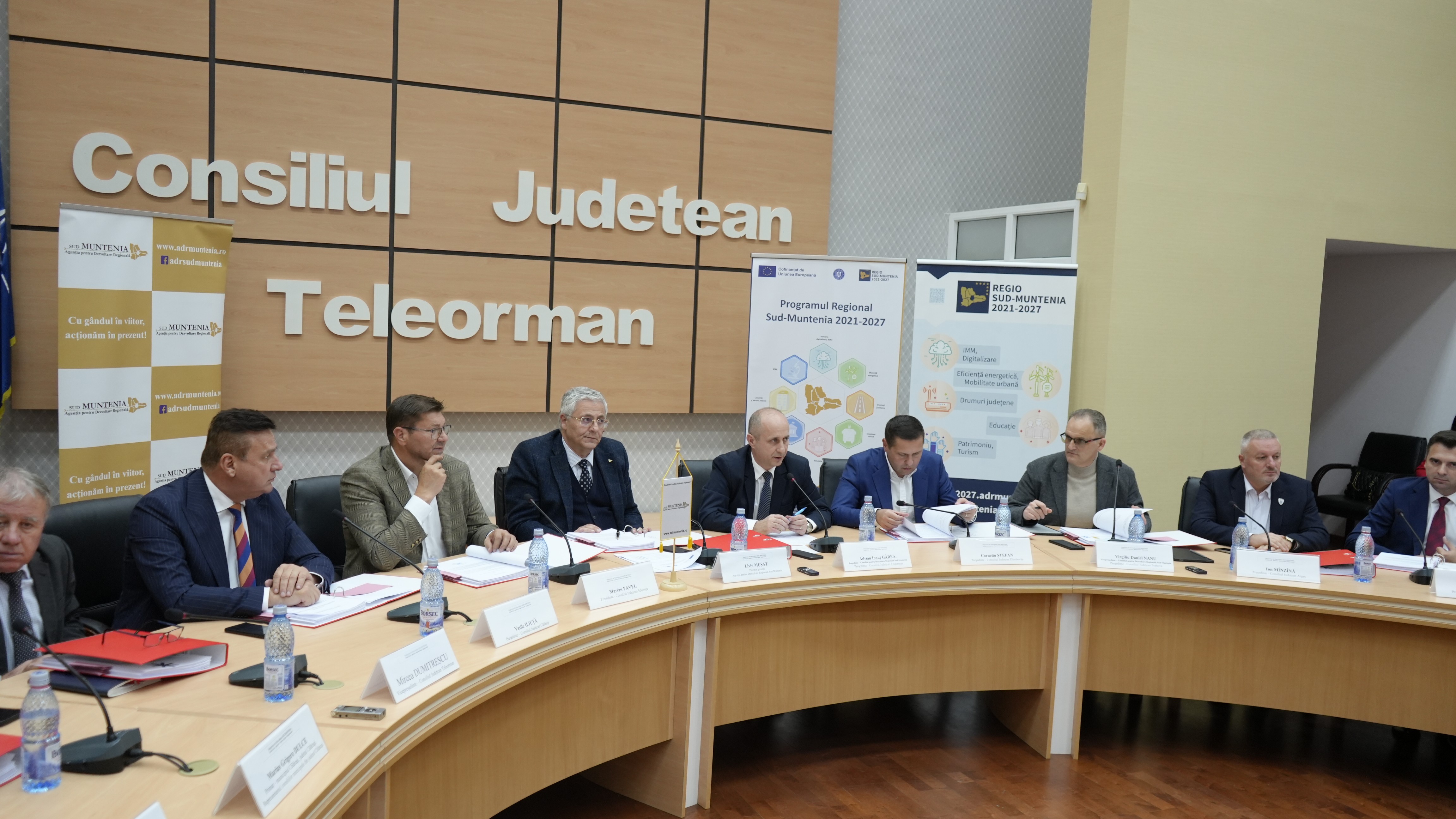 Consiliul pentru Dezvoltare Regională, întrunit la Alexandria pentru a sprijini eficient funcționarea ADR Sud-Muntenia