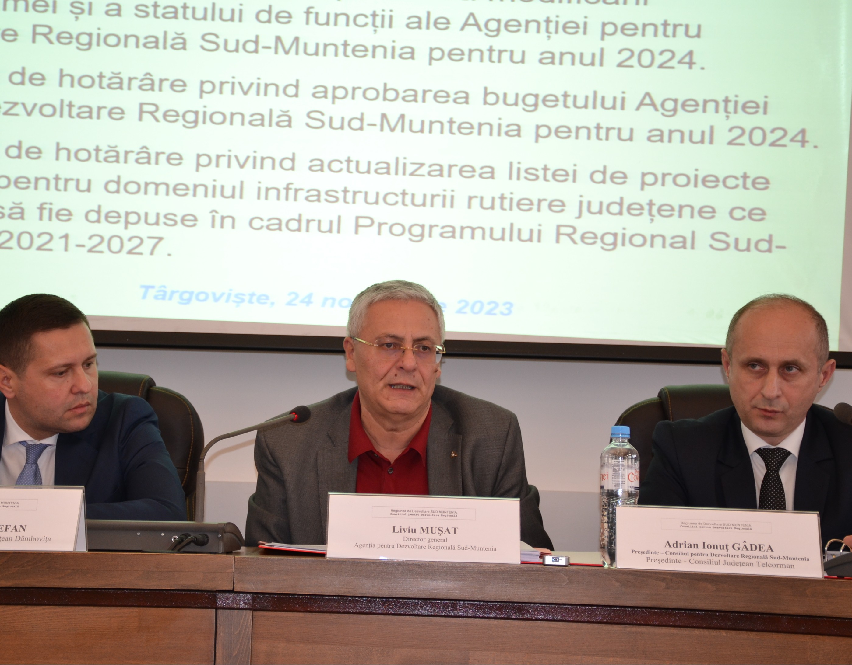 Ultima reuniune din acest an a Consiliului pentru Dezvoltare Regională Sud-Muntenia, organizată în Dâmbovița