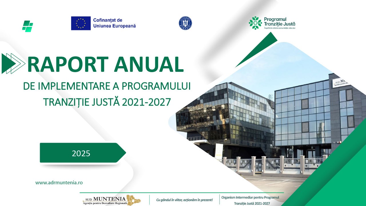 Investiții europene pentru un viitor sustenabil: Prahova în Tranziția Justă – Raport 2025