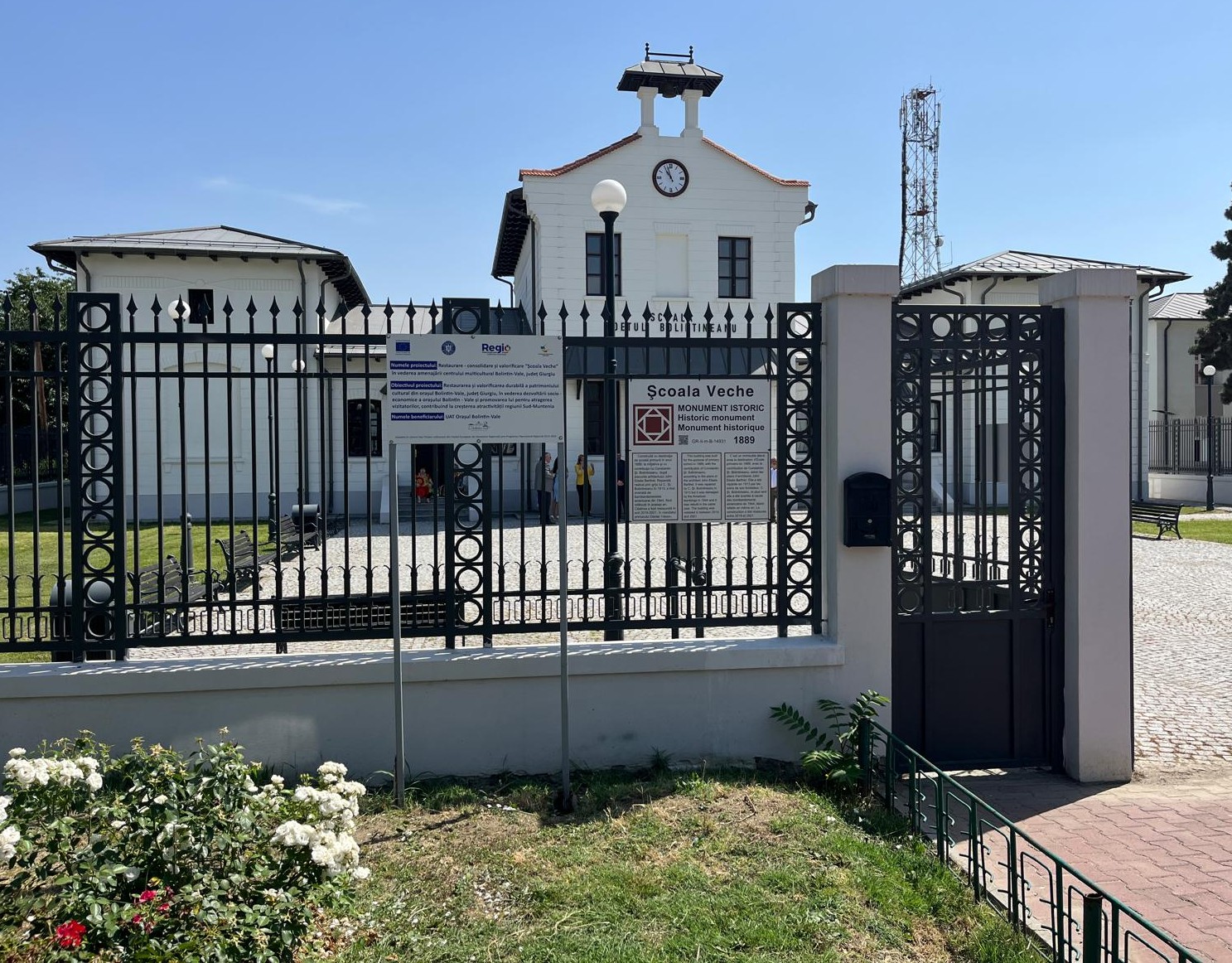 Centrul Multicultural din Bolintin Vale, amenajat cu fonduri Regio