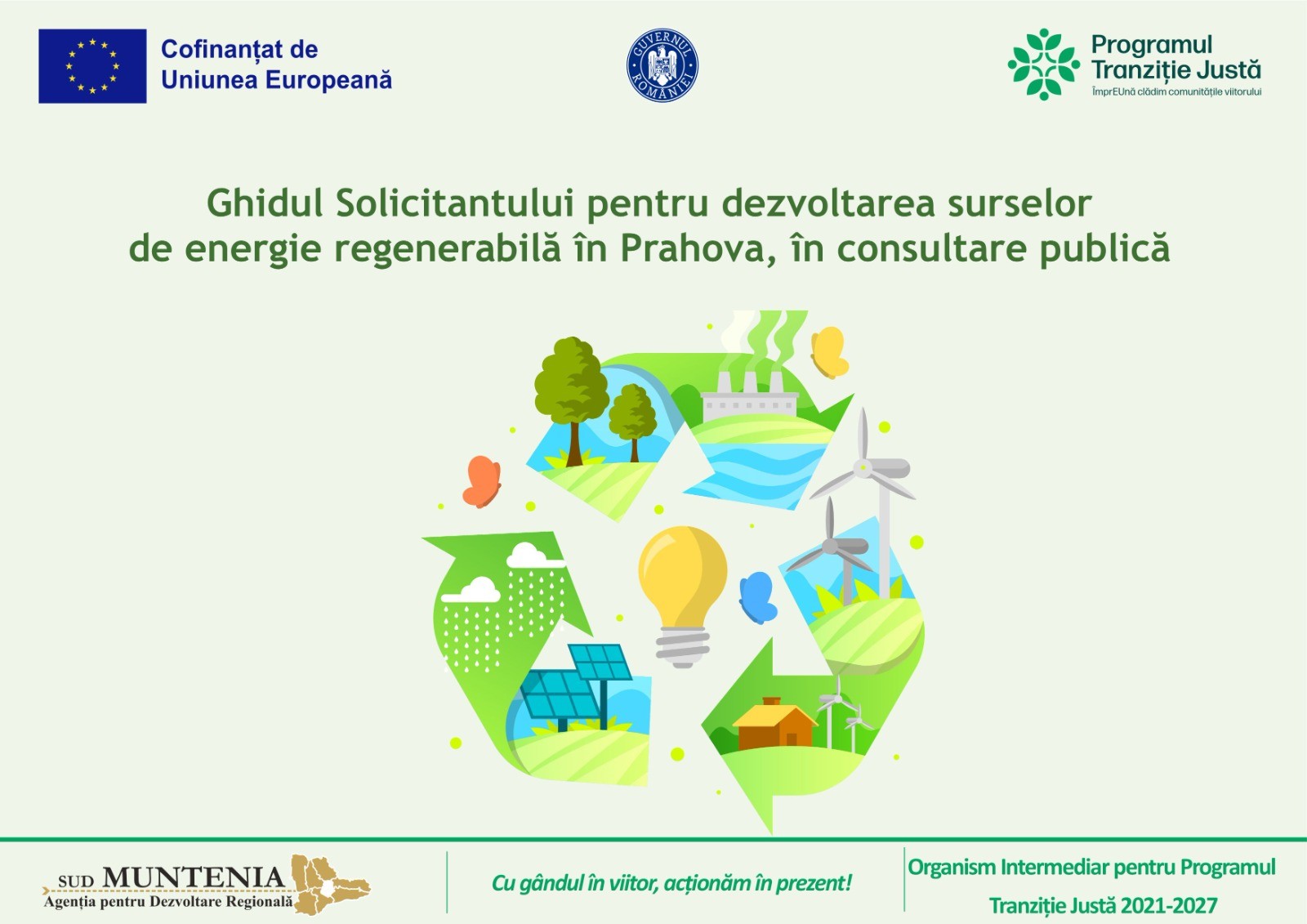 PTJ: consultare publică pentru dezvoltarea surselor de energie regenerabilă în Prahova